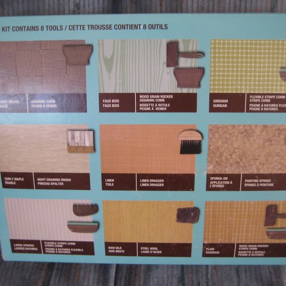 BNIB Martha Stewart Living 8-Piece Decorative Painting Tool Kit - Picture 3 of 5